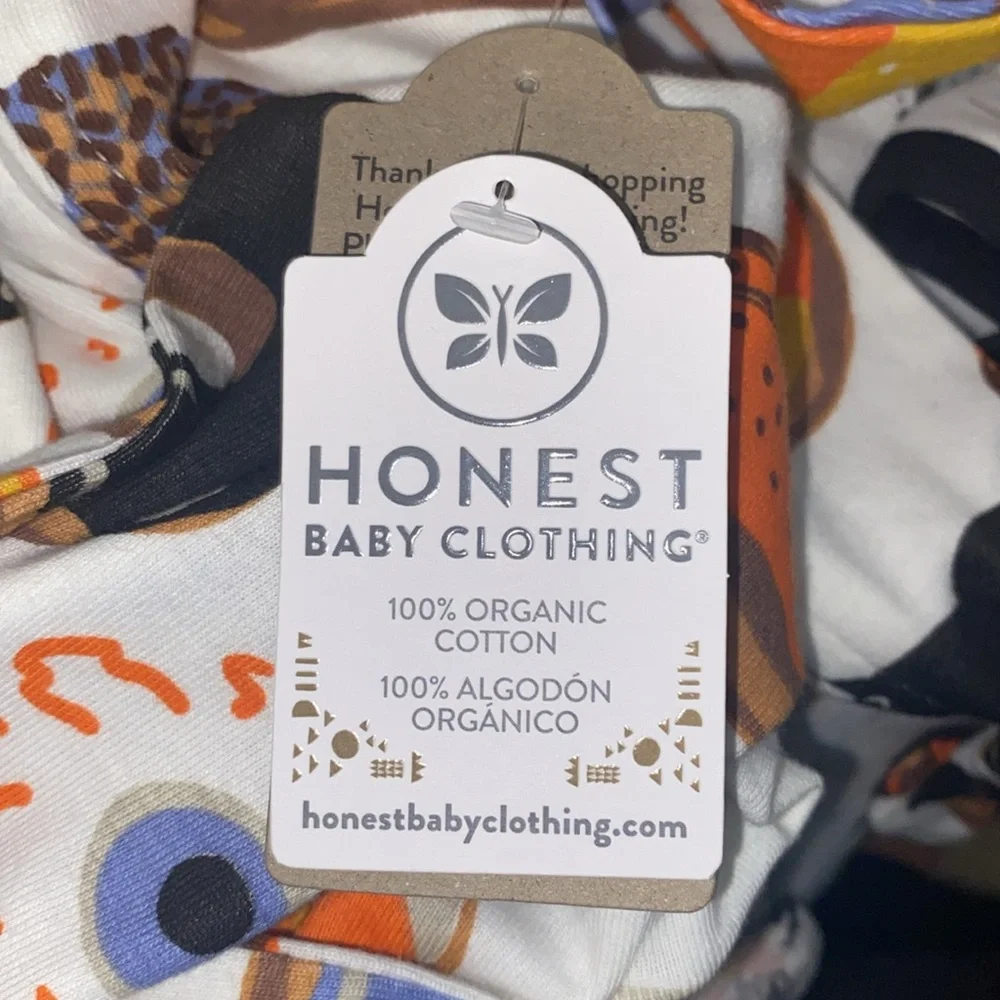 HONEST ORGANIC Cotton Fun Foods Halloween Sleep & Play Pajamas